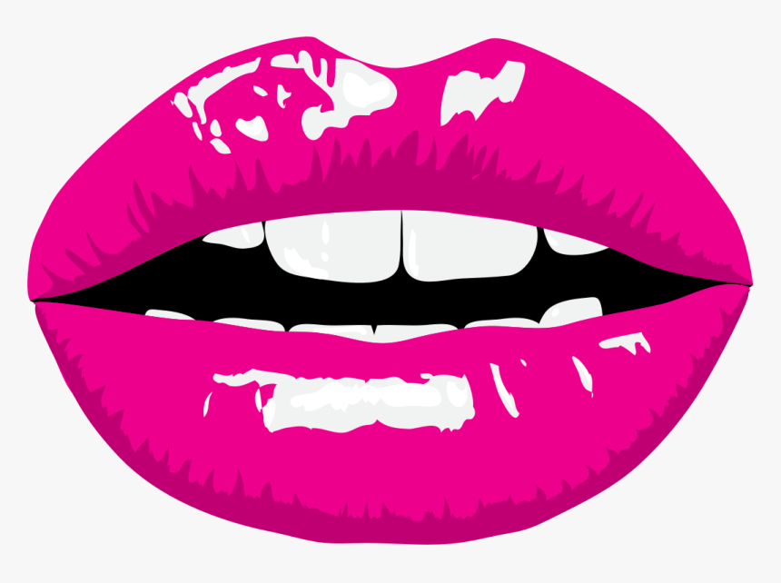 Pink Lips Clipart Clipartxtras - Pink Lips Clipart, HD Png Download, Free Download