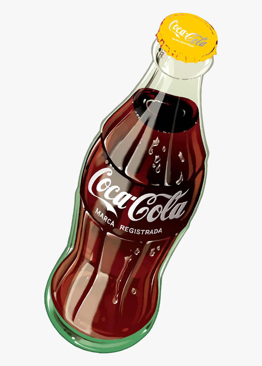 Coca-cola Refresco, Botellas, Gaseosa, Publicidad, - Coca Cola Bottle Pic Transparent, HD Png Download, Free Download