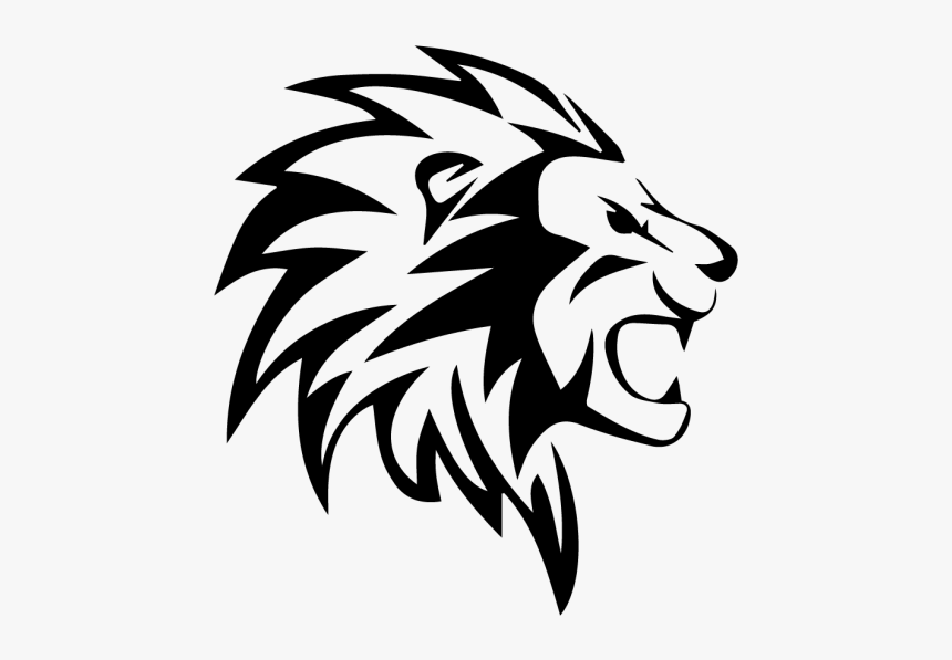 Lion Drawing Roar - Blason Tete De Lion, HD Png Download, Free Download