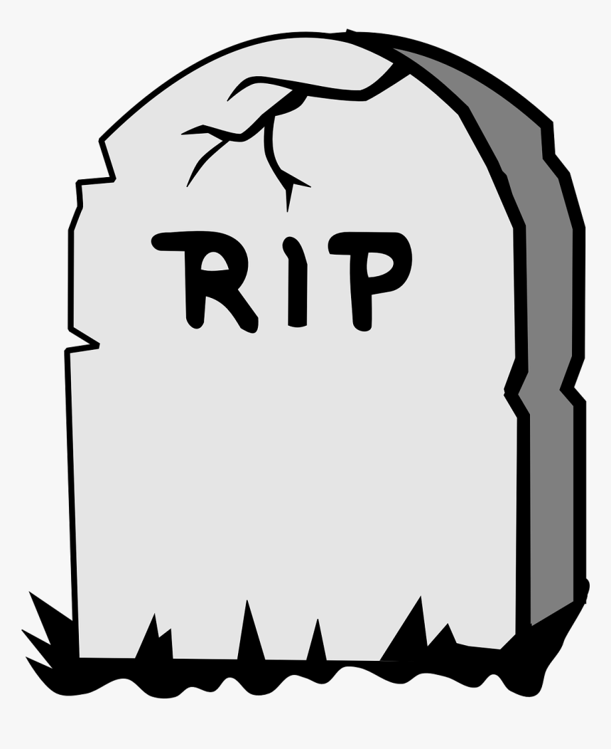 Rip Gravestone Png - Gravestone Clipart, Transparent Png, Free Download