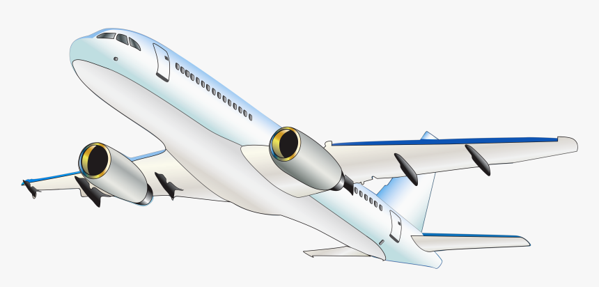 Clip Art Picture Black And - Airplane Clipart Transparent Airplane Transparent Background, HD Png Download, Free Download