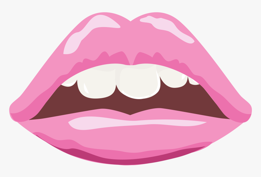 Pink Lips Clipart, HD Png Download, Free Download