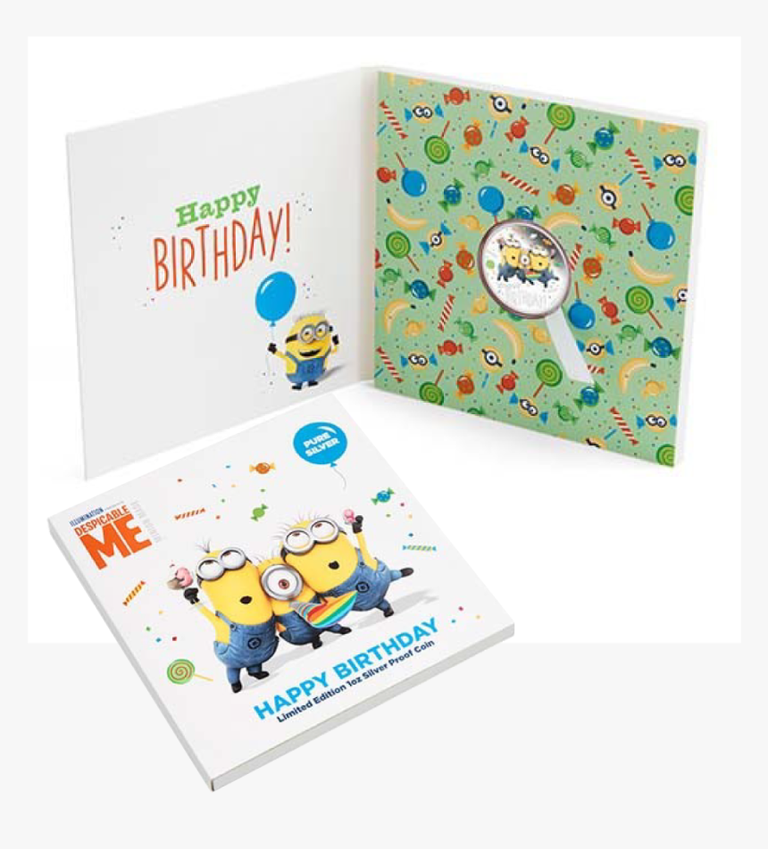 Silver Numis Despicable Me Minions Happy Birthday 2019 - Happy Perth Day Minios, HD Png Download, Free Download