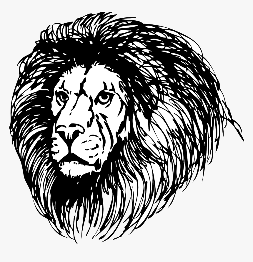 Mane Clipart Black And White, HD Png Download, Free Download