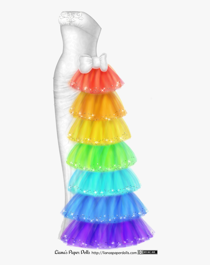 Drawing Of Tulle Dress, HD Png Download, Free Download
