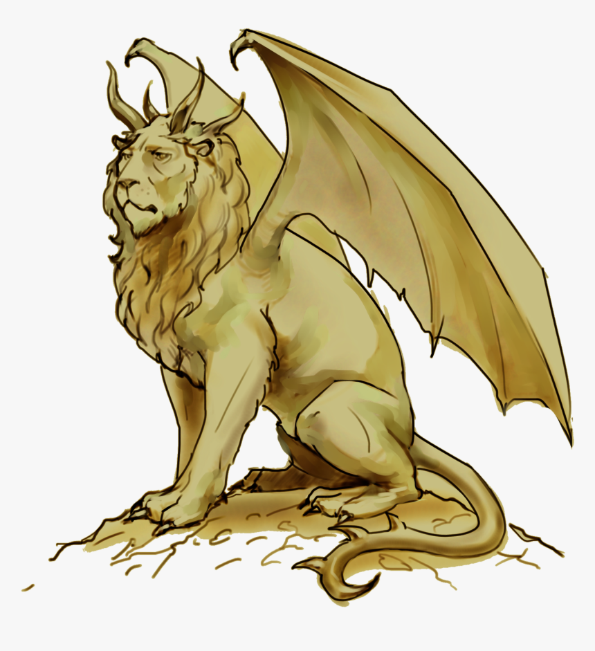 Manticore How To Draw, HD Png Download kindpng