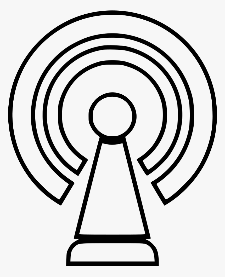 Tv Signal Antenna Radio Internet - Radio, HD Png Download, Free Download