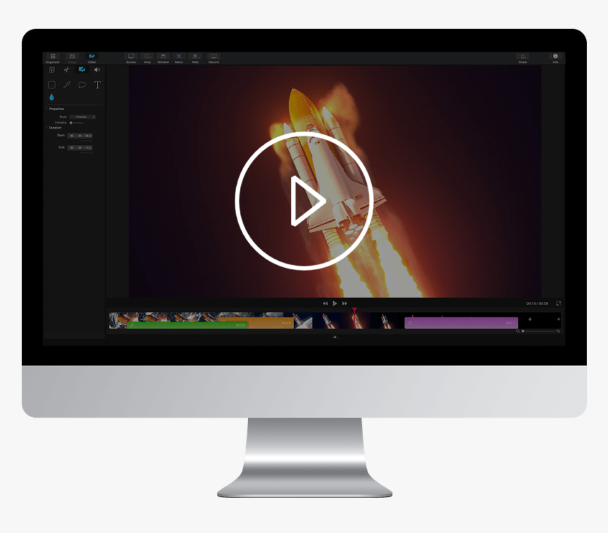 Screen Recording And Video Editing For Mac - Upgrade Imac Slim Ssd, HD Png Download, Free Download