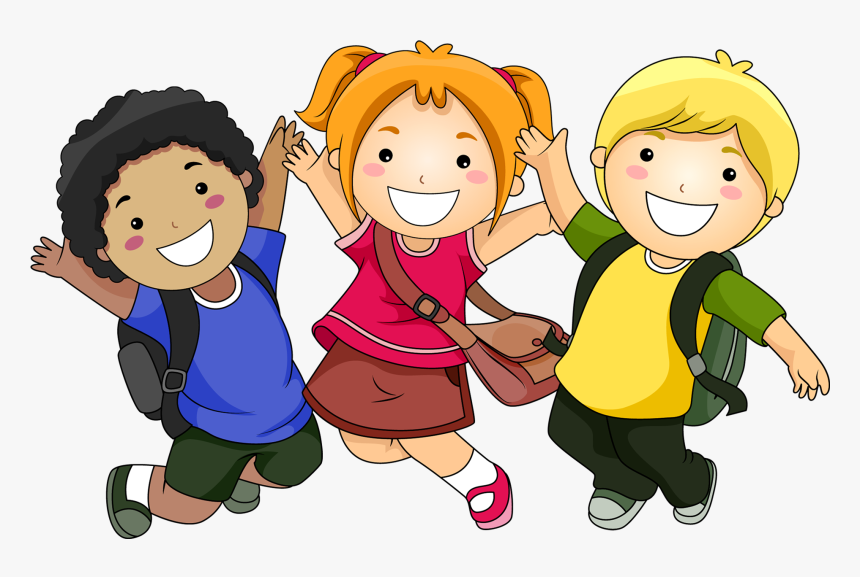 Jump Start And Transitional Kindergarten - Cartoon Kids Png, Transparent Png, Free Download