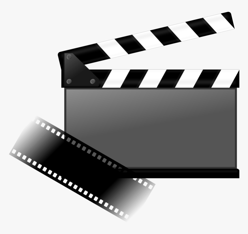 Clapperboard Clipart Movie Logo - Clapboard Png, Transparent Png, Free Download