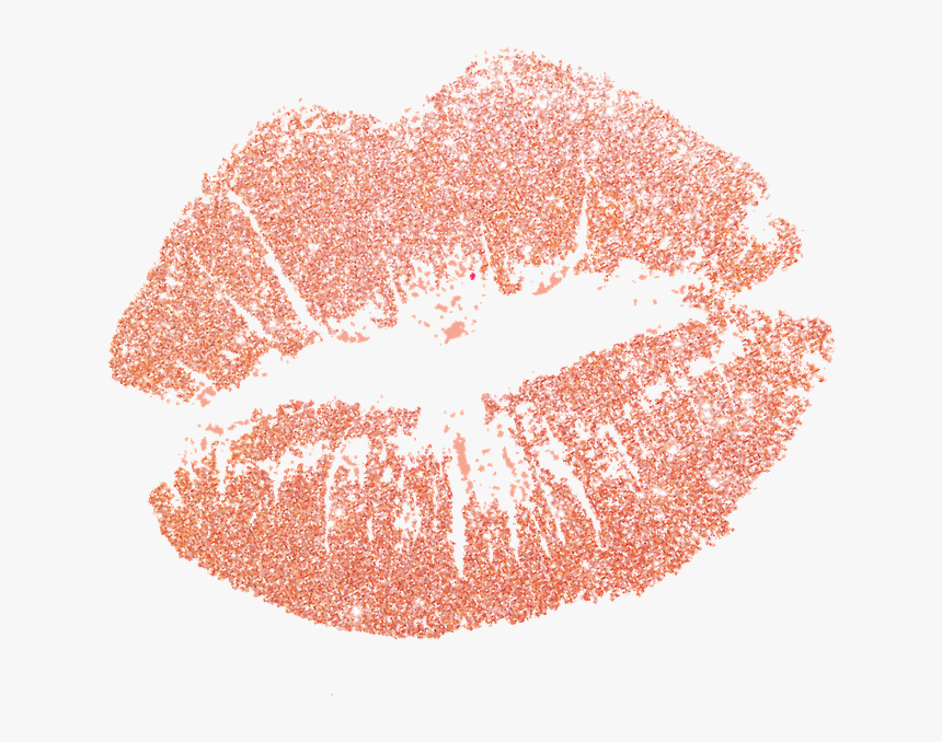 Free Image On Pixabay - Rose Gold Glitter Lips, HD Png Download, Free Download