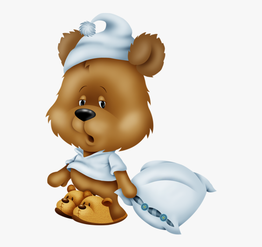 Good Night Cute Teddy Bear, HD Png Download, Free Download