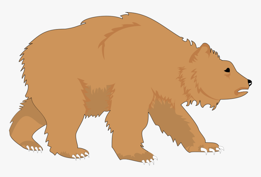 Bear Clipart Png File Tag List, Bear Clip Arts Svg - Animals With Fur Clipart, Transparent Png, Free Download
