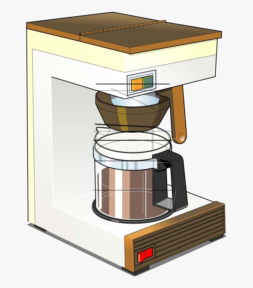 Coffee Maker Clipart Png, Transparent Png, Free Download
