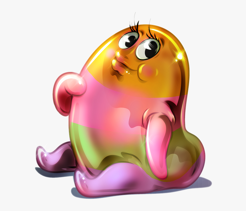 Carton Figure, Jellybean, Colorful, Shiny, Cute, Thick, HD Png Download, Free Download