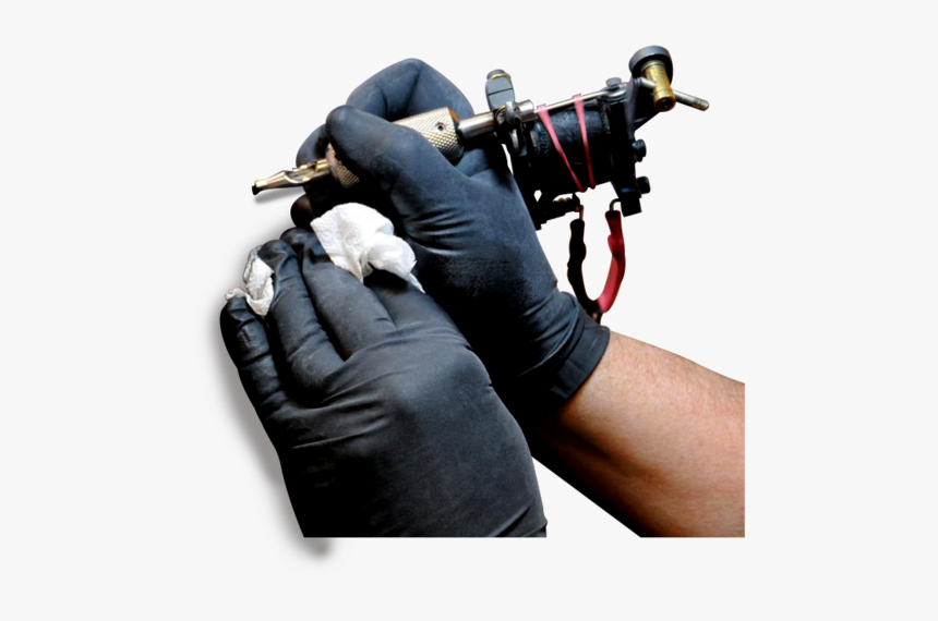 Tattoo Machine Hand Png, Transparent Png, Free Download