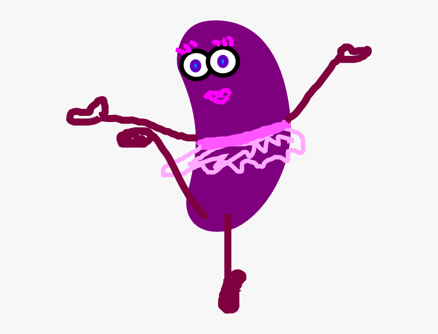 Purple Jelly Bean Clip Art, HD Png Download, Free Download