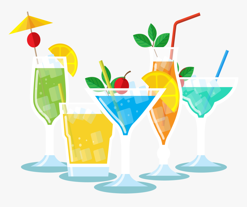 Garnish Soft Drink Party, HD Png Download, Free Download