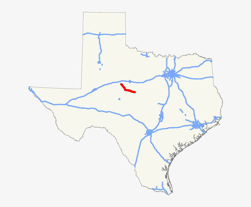 Highway 285 Texas Map, HD Png Download, Free Download