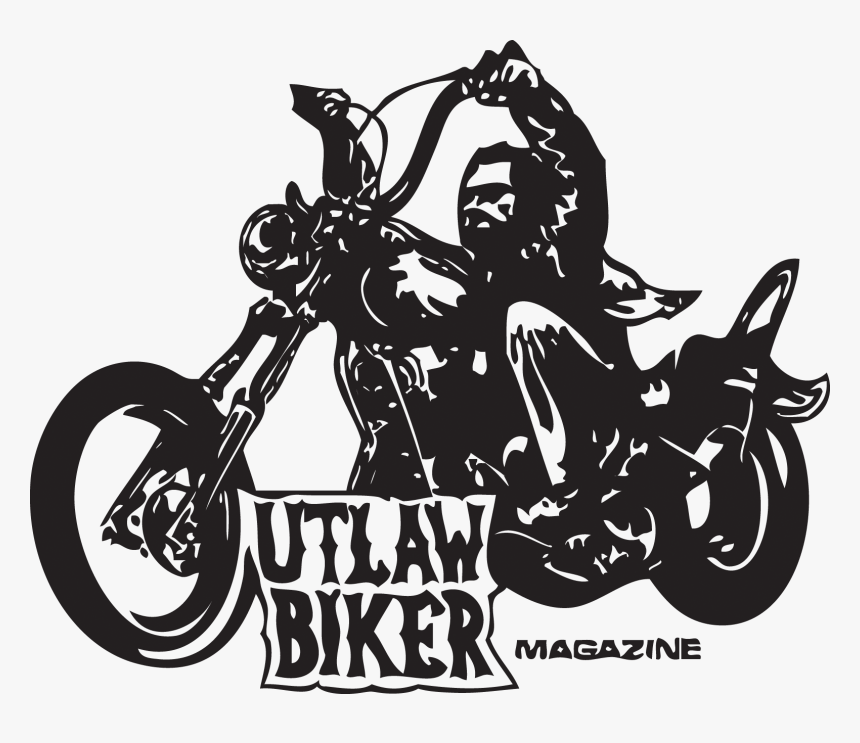 Transparent Hand Tattoo Png - Outlaw Biker Magazine Old Logo, Png Download, Free Download