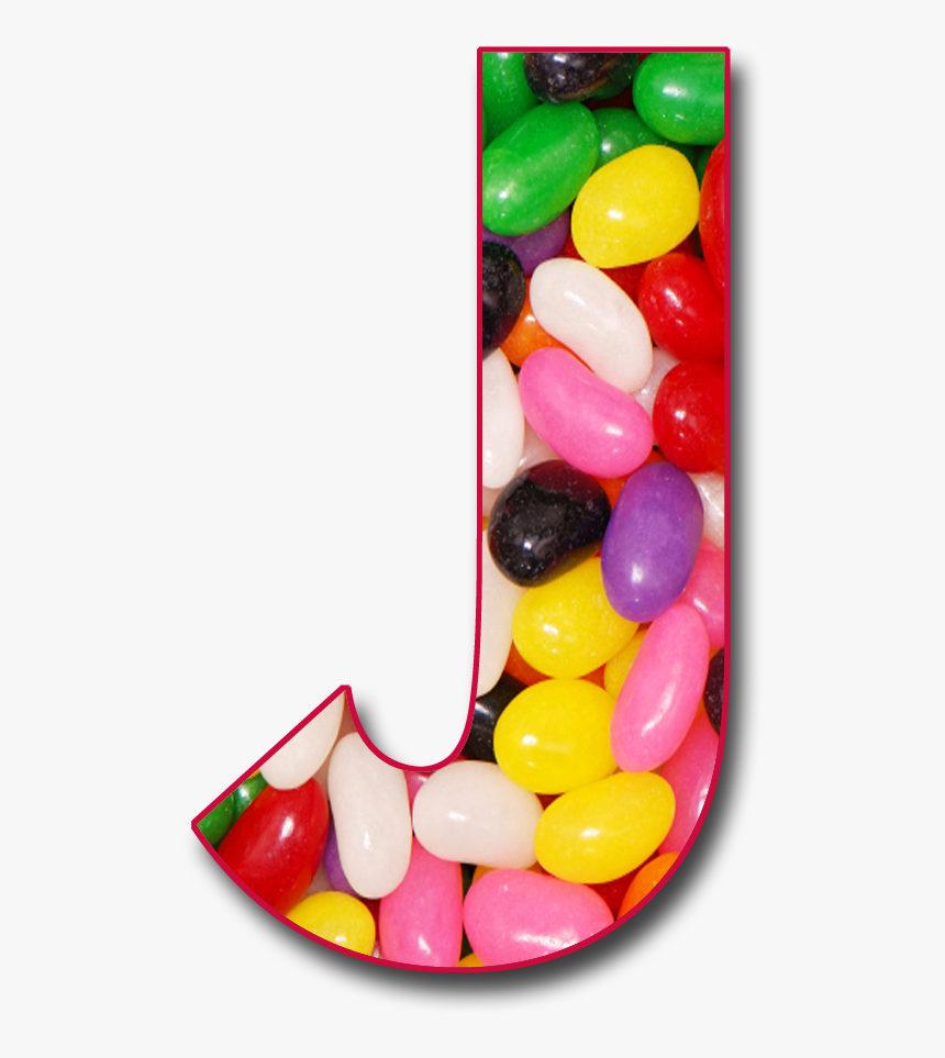 Jelly Bean Letters, HD Png Download, Free Download