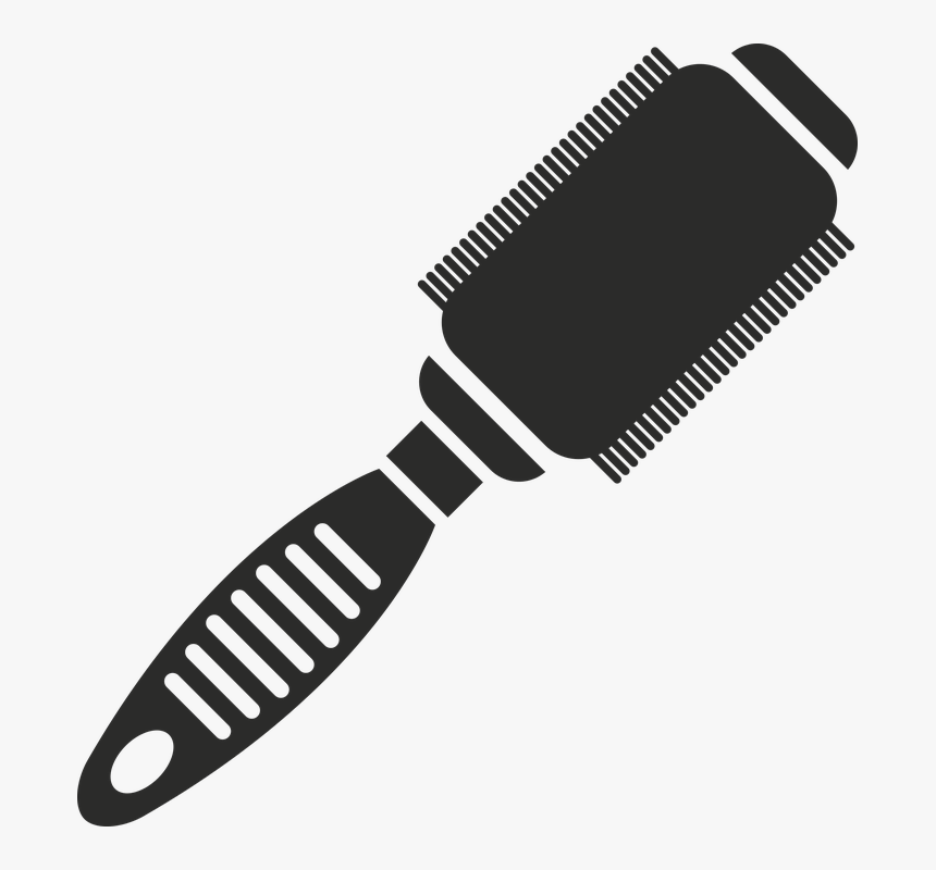 Brush, Hair, Comb, Brushes, Hairdresser, Hair Brush - Barber Shop Tools Vector Png, Transparent Png, Free Download