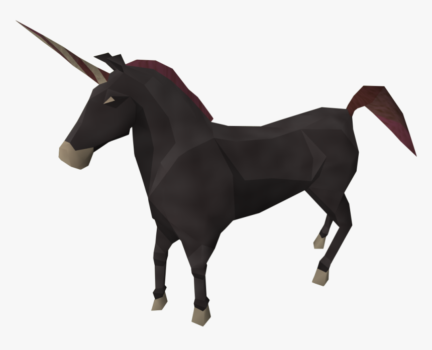 Black Unicorn Runescape, HD Png Download, Free Download