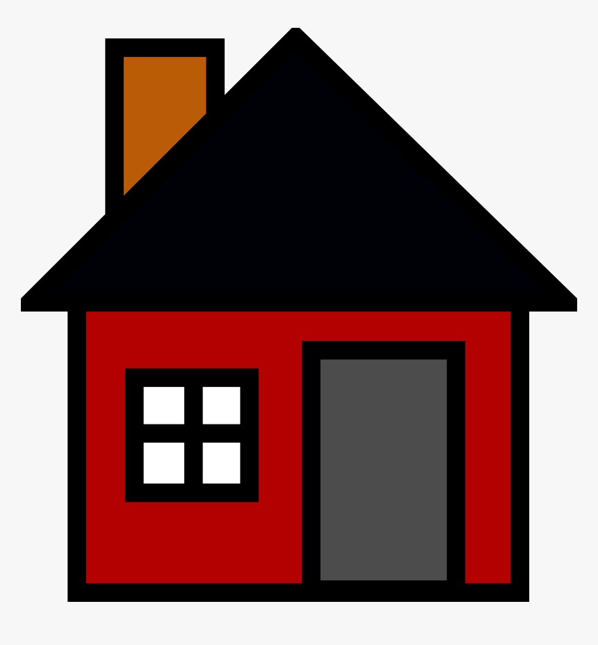 Small House Big Image - House Clip Art, HD Png Download, Free Download