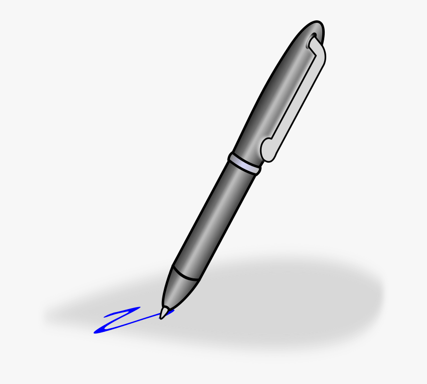 Ballpoint Pen Clipart Free Clipart Image - Pen Clip Art, HD Png Download, Free Download