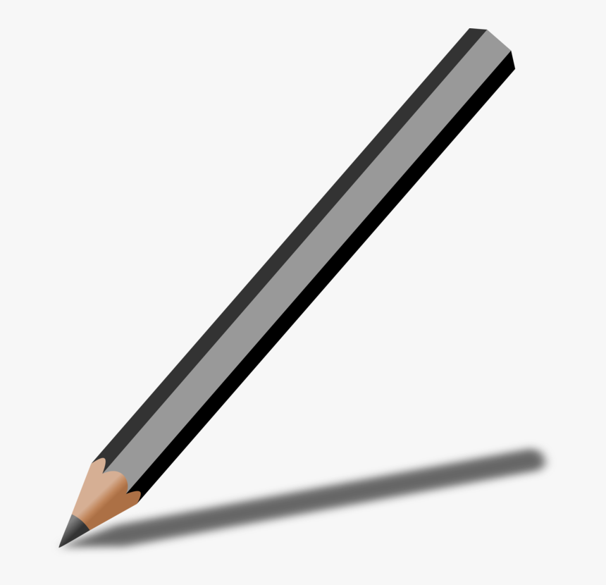 Line,angle,ball Pen - Gambar Pensil Vektor, HD Png Download, Free Download