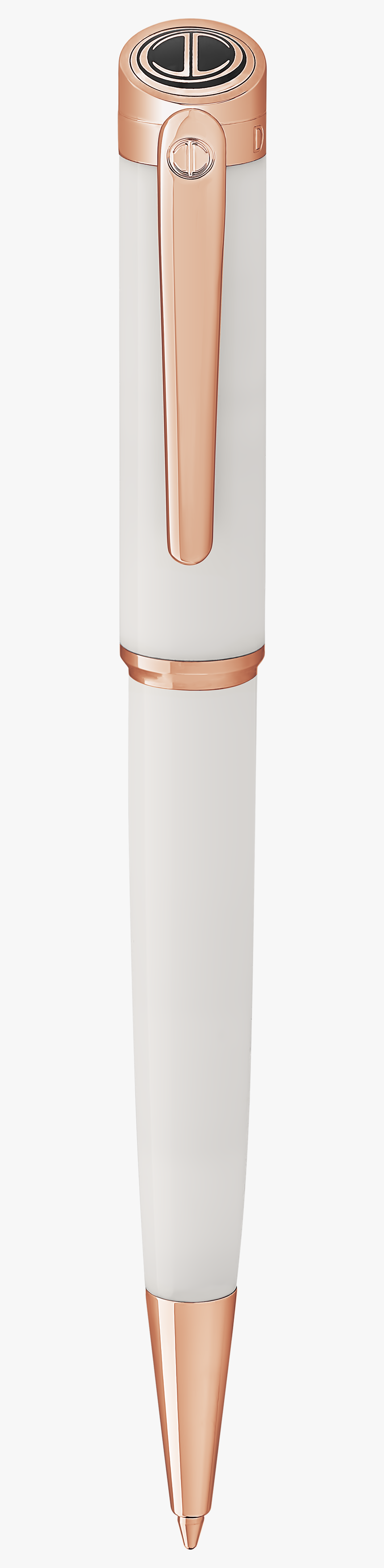 White And Gold Pen Png, Transparent Png, Free Download