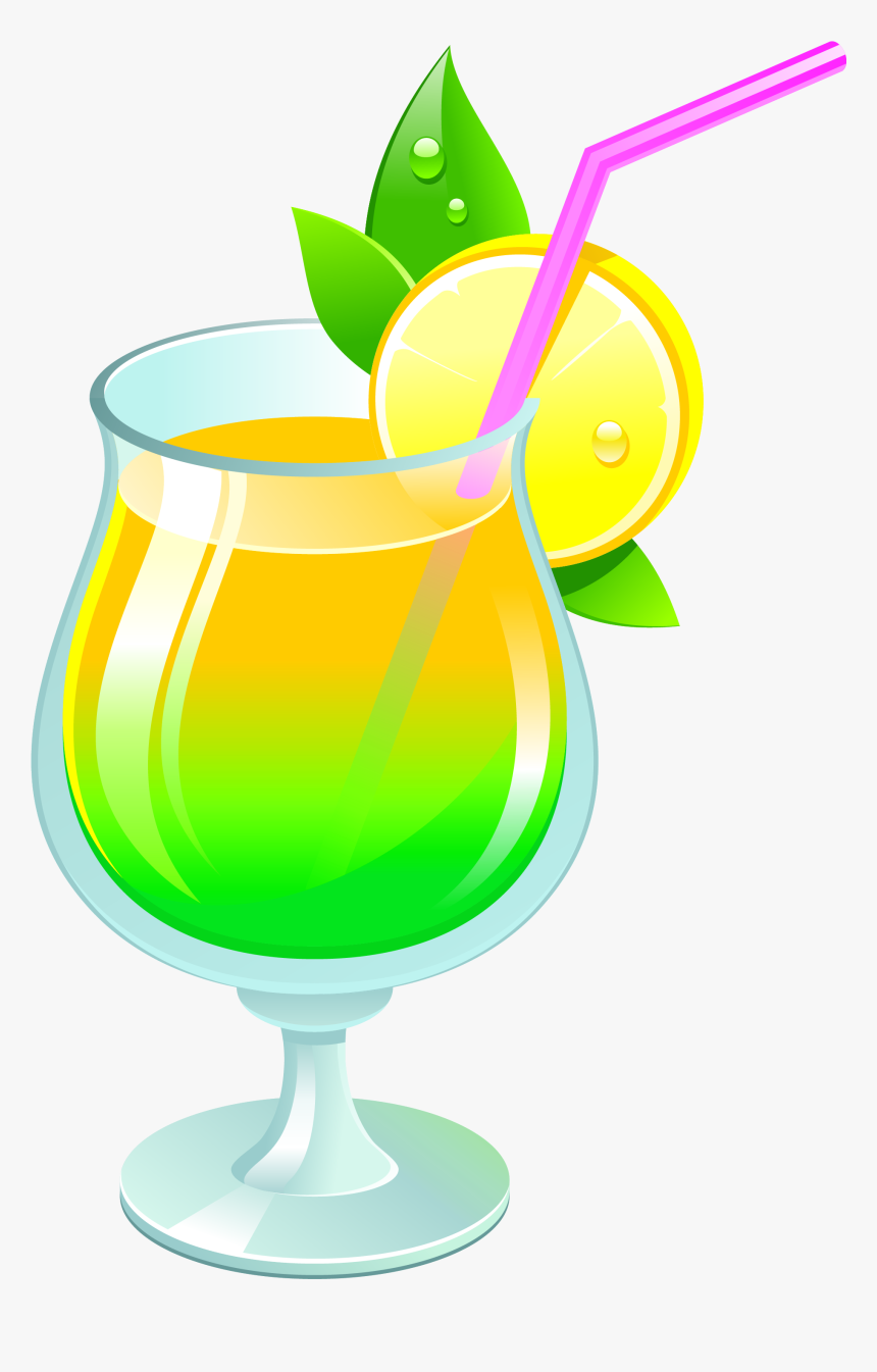 Summer Drinks Clip Art, HD Png Download, Free Download