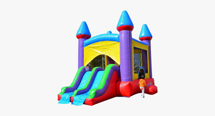 Jelly Bean Castle Inflatable Bounce House With Dual - Inflatable, HD Png Download, Free Download