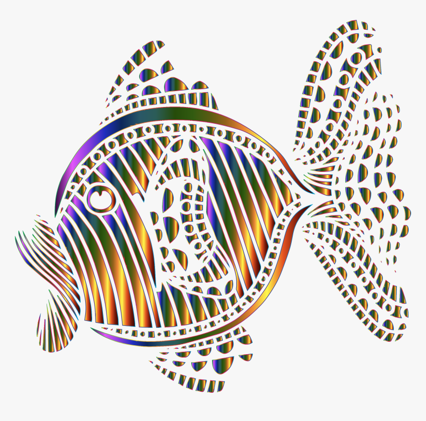 Clipart Abstract Colorful Fish - Great Animals Abstract Art, HD Png Download, Free Download