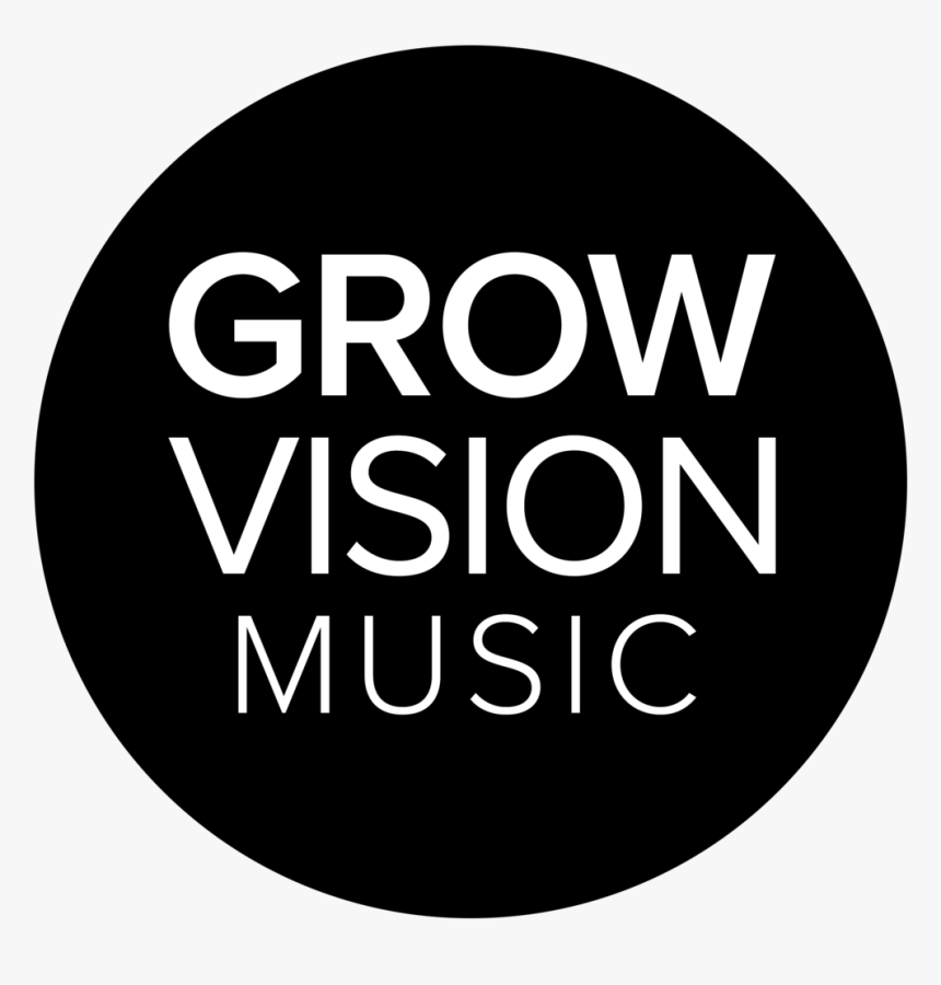 Growvisionmusic Logo 2018 Round - Fashion Courses London, HD Png Download, Free Download