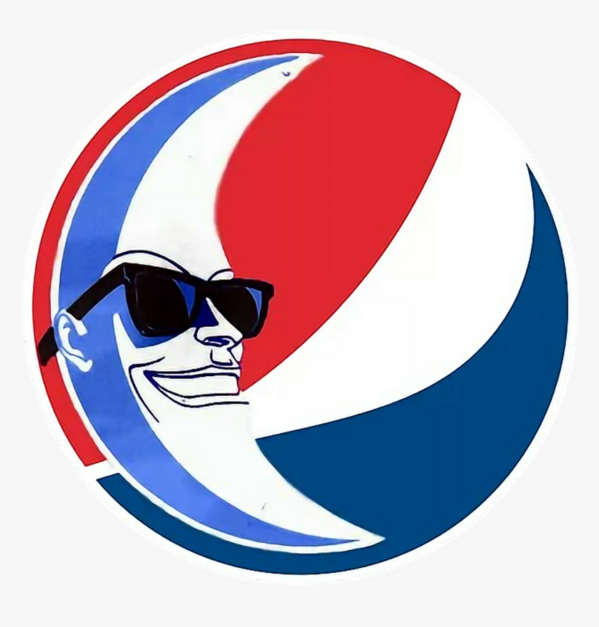 Transparent Pepsi Clipart - Saint Pepsi Moonman Logo, HD Png Download, Free Download