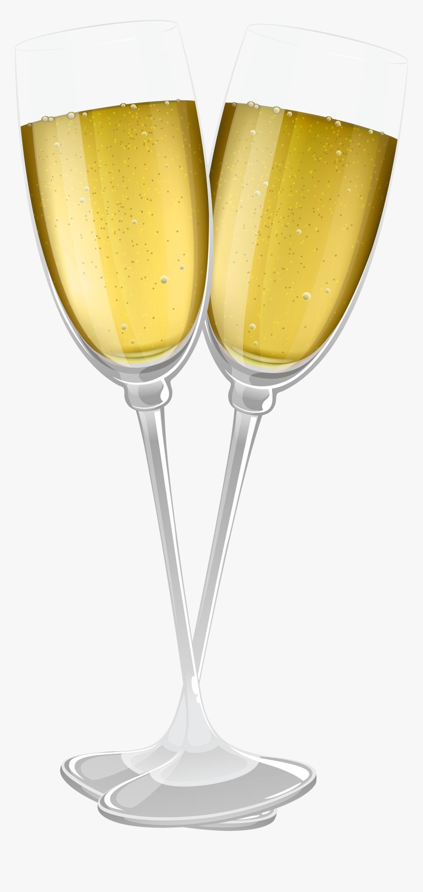Cocktail Clipart Two - Champagne Stemware, HD Png Download, Free Download