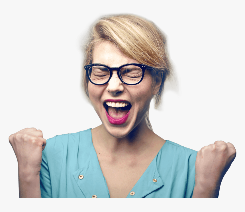 Download Happy Girl Png Pic - You Have To Fight Through Some Bad Days To Earn The, Transparent Png, Free Download