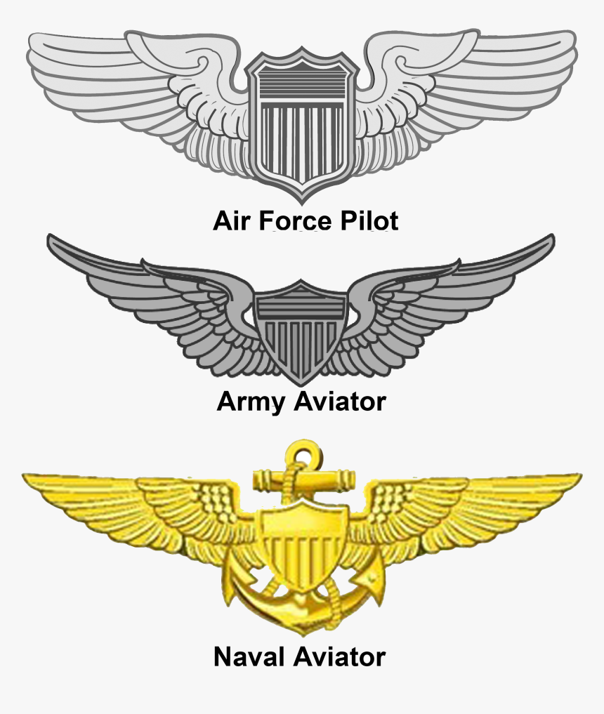 Aviation Wings - Air Force Pilot Badge, HD Png Download, Free Download