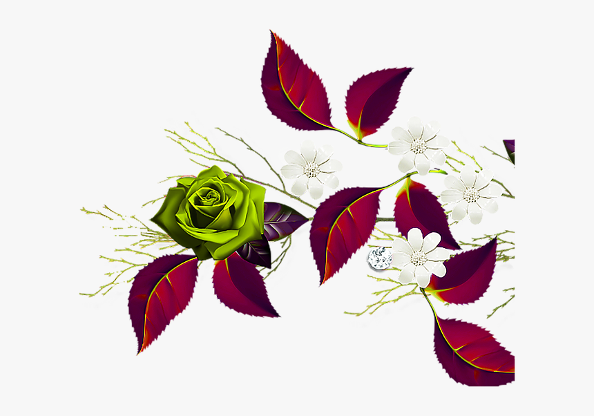 Transparent Pink Rose Border Png - Rose Border Png, Png Download, Free Download