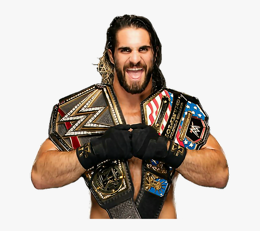 Transparent Seth Rollins Png - Wwe Seth Rollins Champion, Png Download, Free Download