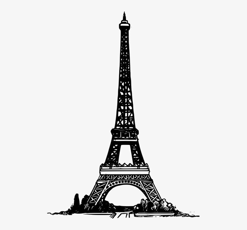 Torre Eiffel Png - Paris Eiffel Tower Clip Art, Transparent Png - kindpng