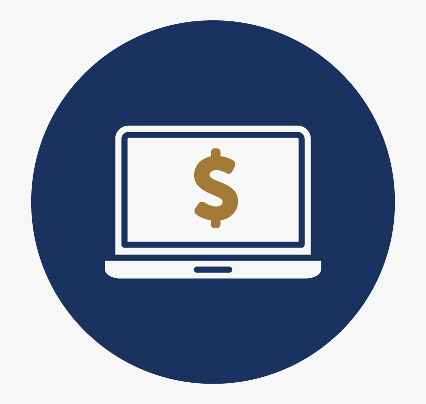 Online Banking Clipart Computer - Graphic For Financial Aid, HD Png Download, Free Download