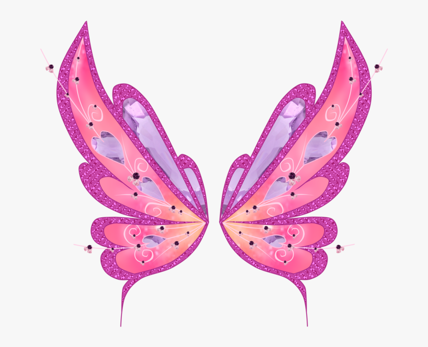 Fairy Wings Png - Pink Fairy Wings Png, Transparent Png, Free Download