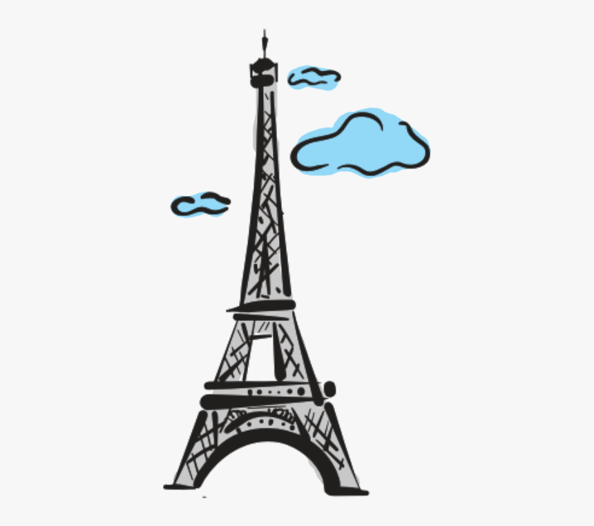 Torre Eiffel Animada - Eiffel Tower Emoji Png, Transparent Png - kindpng