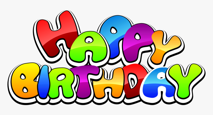 Happy Birthday Png Text Cli Clipart , Png Download - Sushant Singh Rajput Birthday, Transparent Png, Free Download