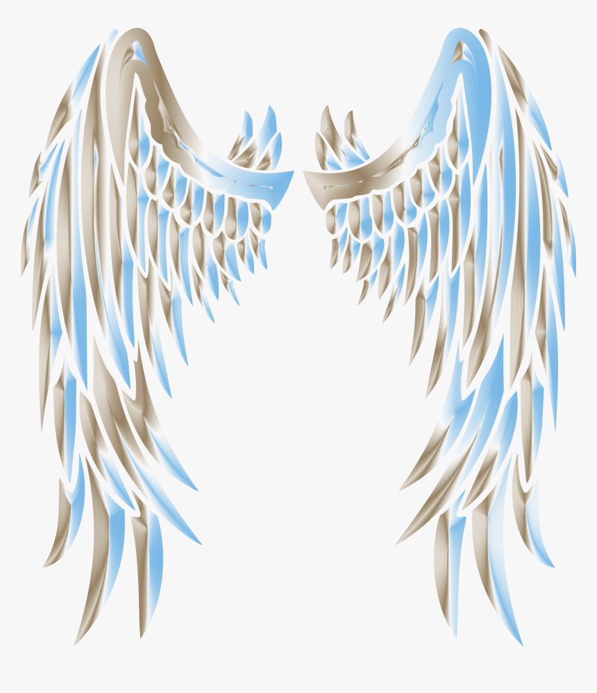 Chrome Wings Png - Angels Wing Transparent Background, Png Download, Free Download