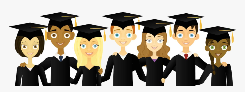 High School Graduation Clipart Clip Art Transparent - Graduation High School Clipart, HD Png Download, Free Download