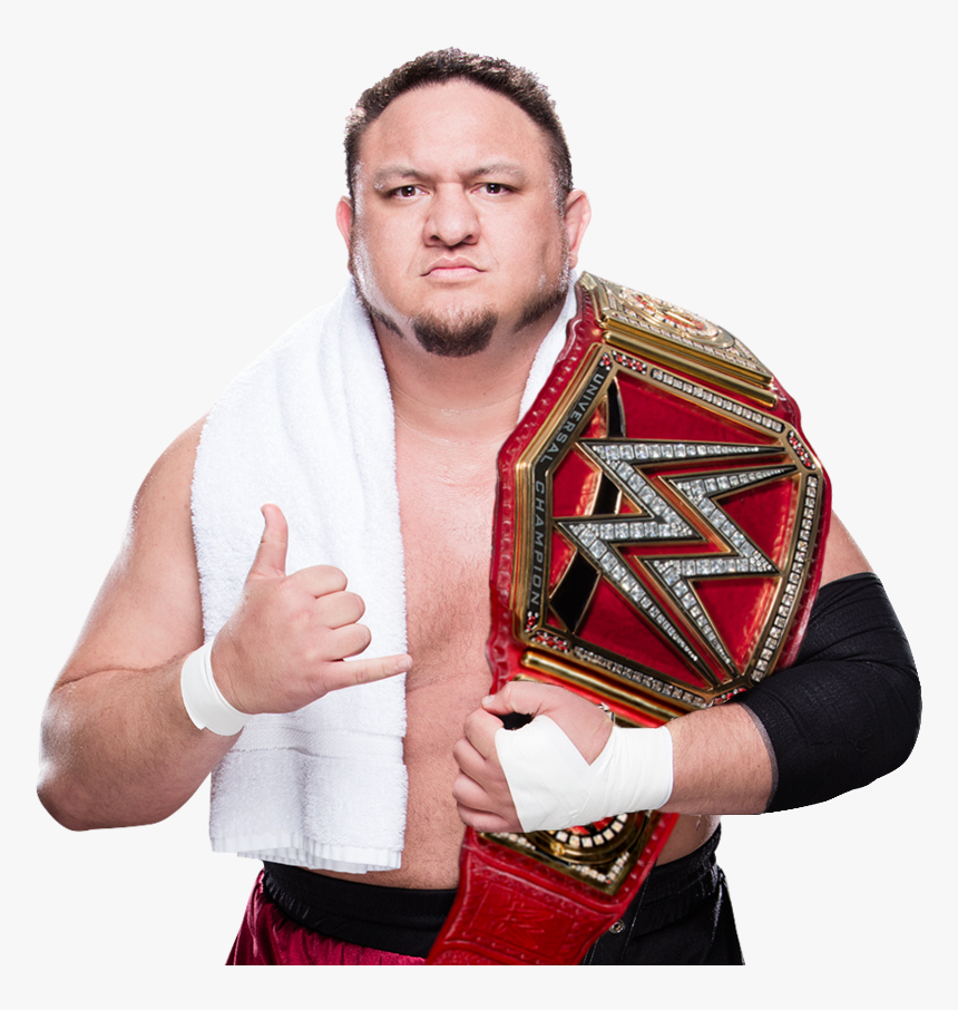 Samoa Joe Wwe Universal Champion - Samoa Joe Universal Champion, HD Png Download, Free Download