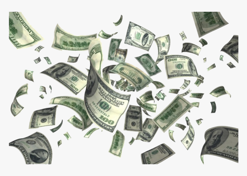 Falling Money Png File - Money Falling Gif Png, Transparent Png, Free Download